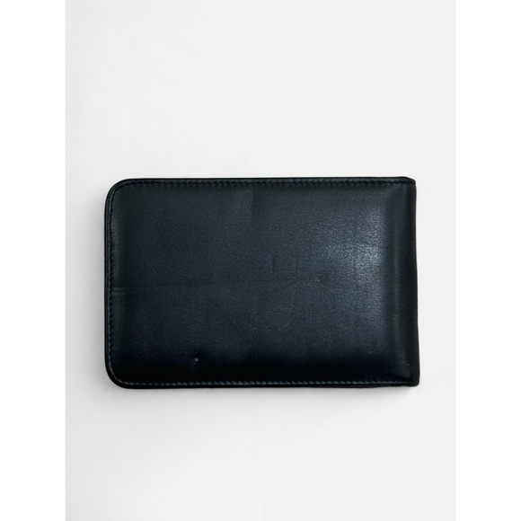 COACH Vintage Black Leather Zipper Palm Pilot Case / Wallet Pouch - Picture 2 of 12